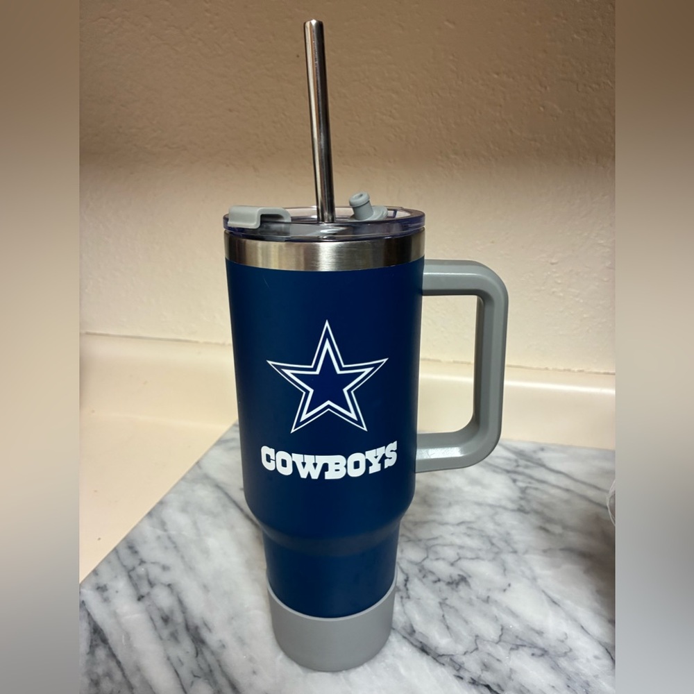 NFL Dallas Cowboys Stainless Steel Insulated Cup with Handle
